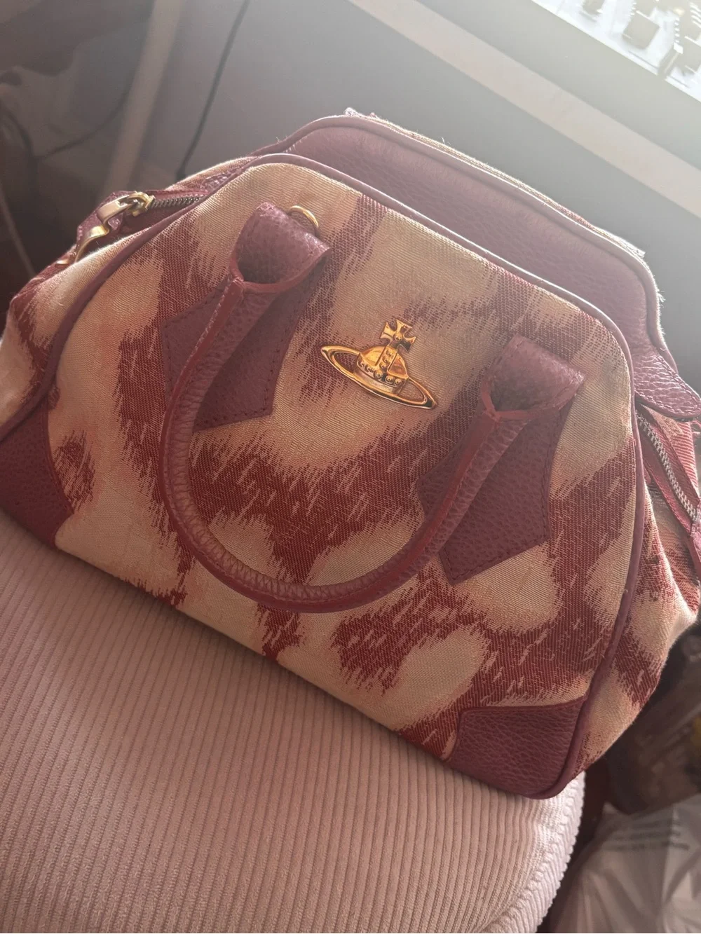 Vivienne Westwood Pink & Tan Yasmin Safari